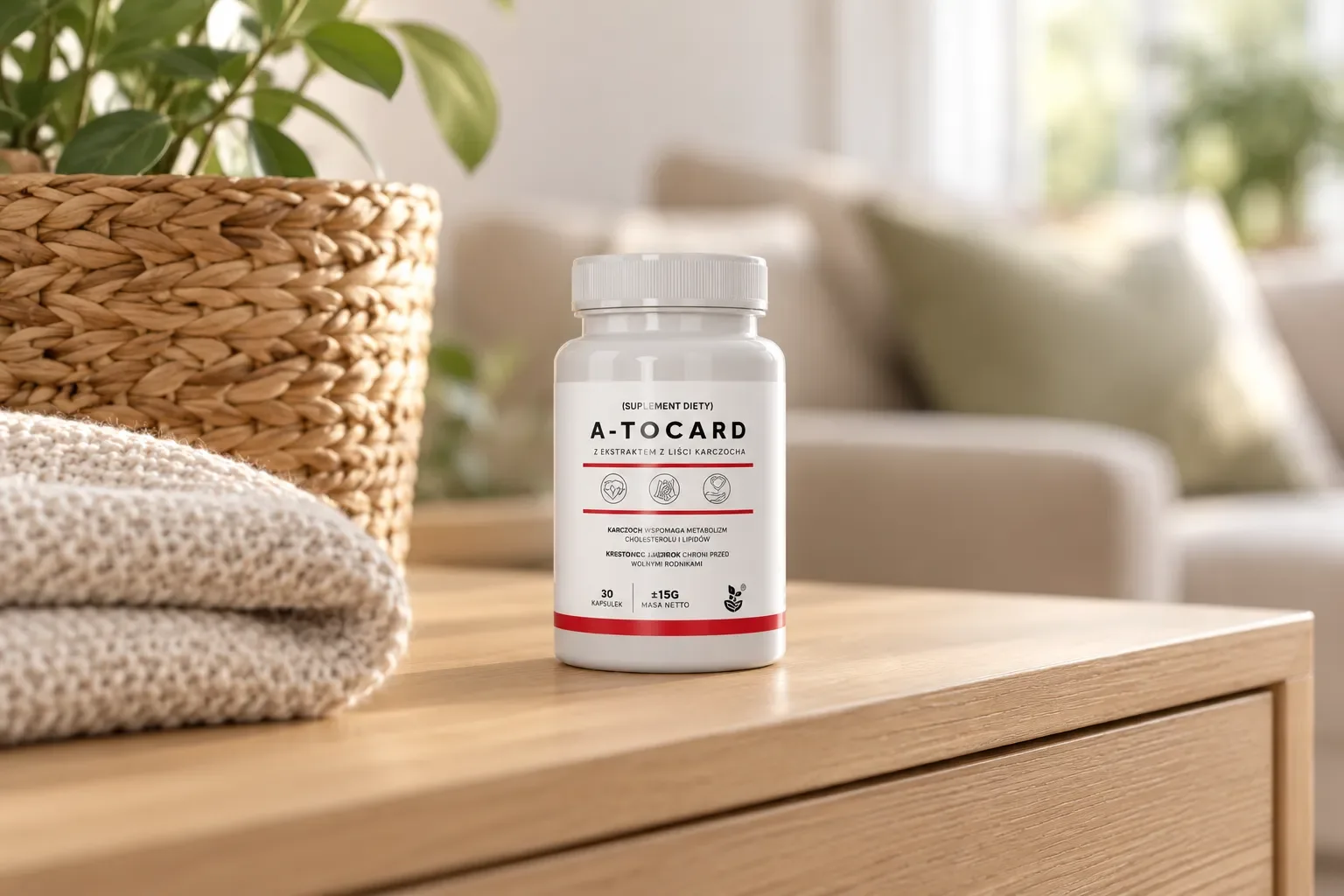 A-tocard — opakowanie na co dzień