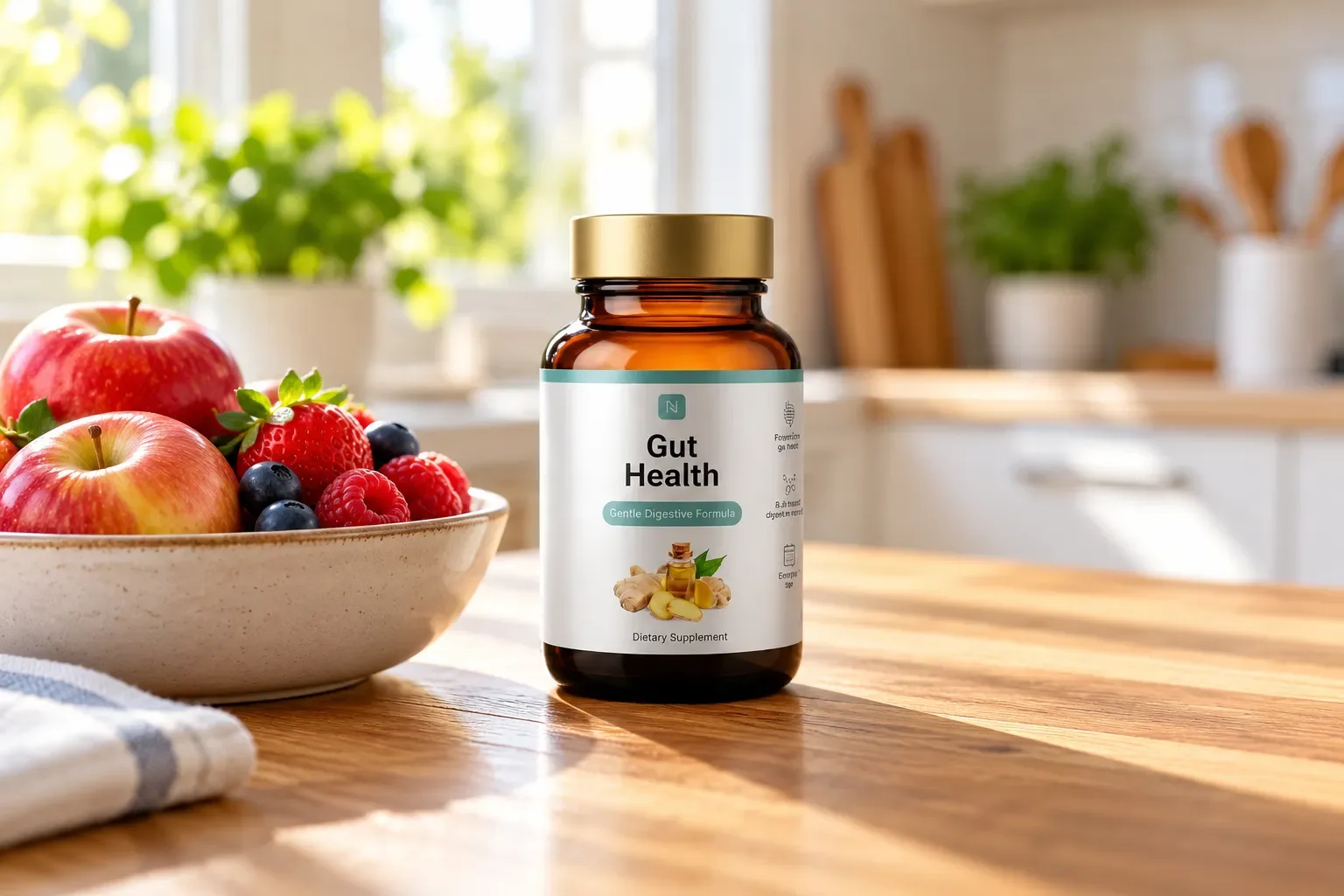 Gut health — opakowanie na co dzień