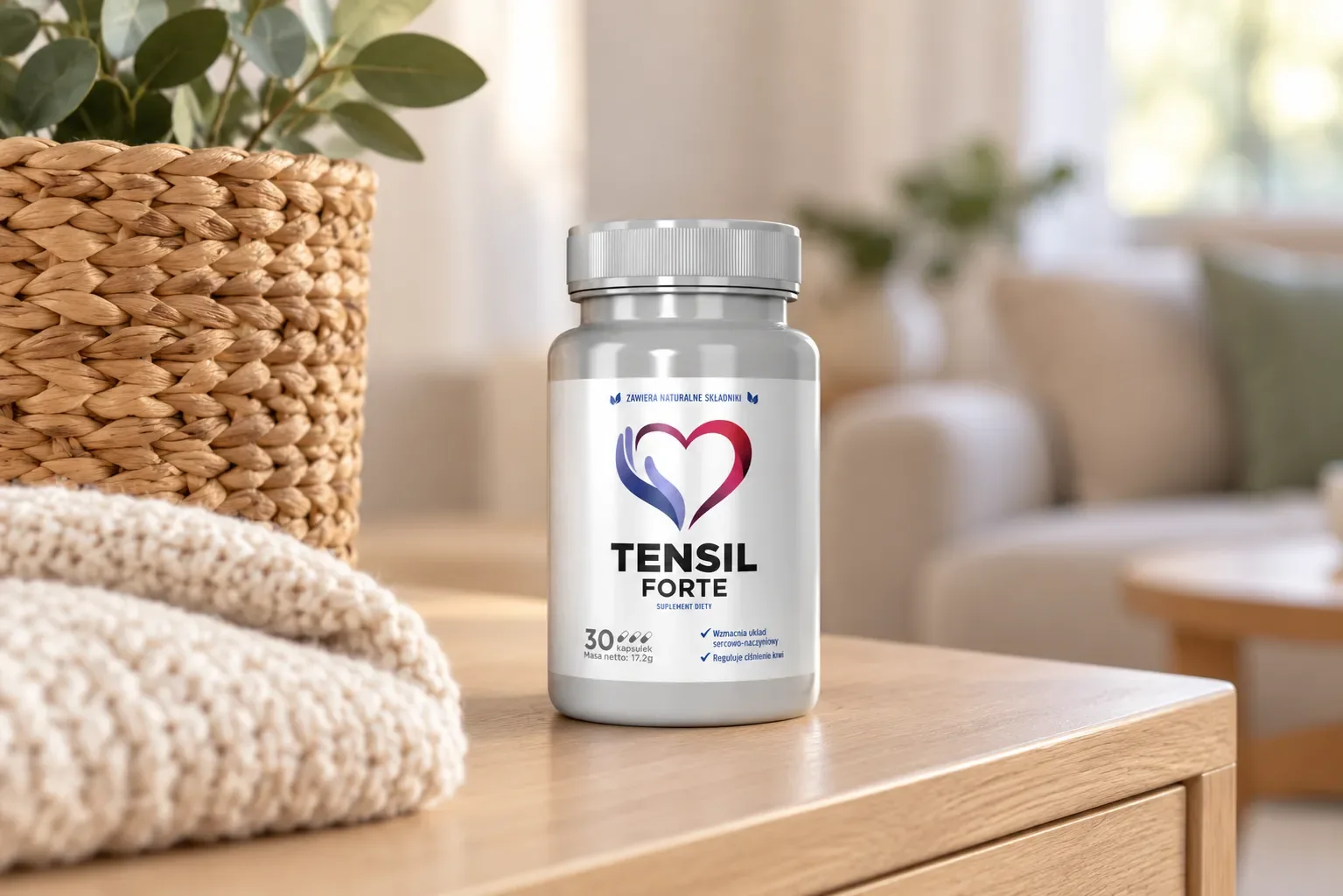 Tensil Forte — opakowanie na co dzień